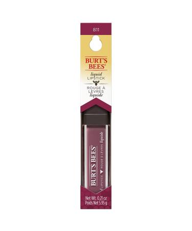 Burt's Bees Glossy Liquid Lipstick in Blush Brook - 100% Natural | 1 Tube - Buy Online on GoSupps.com