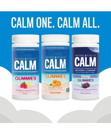 YHN Calm Magnesium Supplement Anti-Stress Gummies Orange Flavor 60 Gummies - Buy Online on GoSupps.com