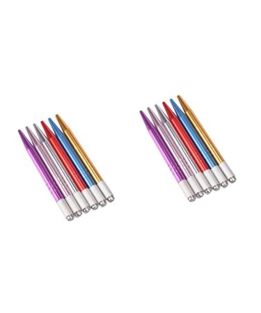 FOMIYES Dimension 12 Pcs Eyebrow Pen Microblading Permanent Eyebrow Pen Eyebrow Pencil Pointed Tail Lip Liner Marker