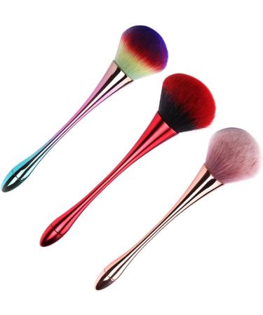 Makeup Brush Manicure Brush Nail Dust Brush Professional Makeup Powder Brush Tool for Blush Bronzer Highlight Powder - Buy Online on GoSupps.com