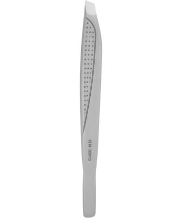 STALEKS PRO Precise brow tweezers with wide beveled edges. Medical grade stainless steel. Classic 15/3 - Buy Online on GoSupps.com