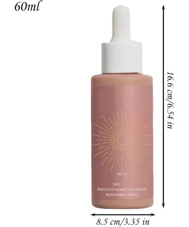 Sunless Tanning Drops Body and Face Tanning Drops Natural Instant Effect Melanin Drops No Sun Needed for Men and Women (60ml) - Buy Online on GoSupps.com