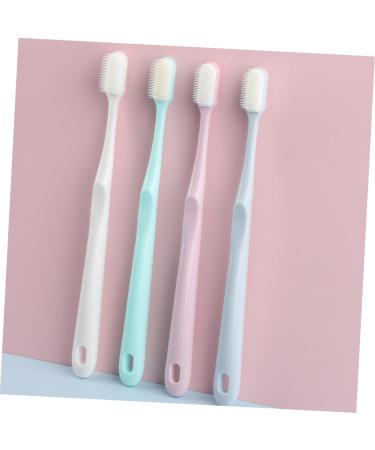 Partykindom 4-Piece Disposable Toothbrush Set for Adults - Practical Hotel & Gum Care Accessories for Pregnant Women - Buy Online on GoSupps.com