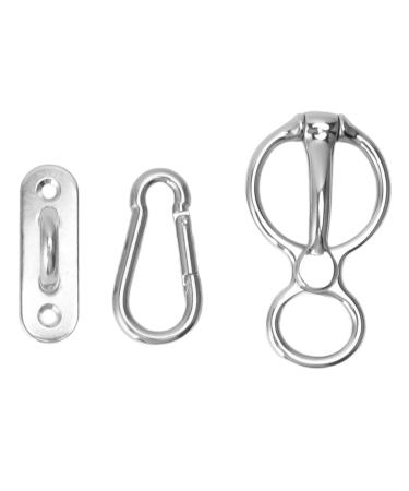Horse Tie Stainless 10.9Oz Reusable Flexible Holding Horse Tie Safety Stainless Steel Half Round Damage Resistant Horse Implement Accessories Suitable