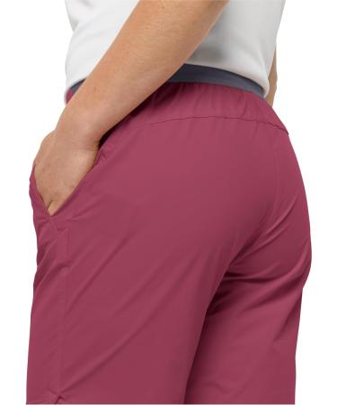 Jack Wolfskin Women's Hilltop Trail W Shorts 40 - Sangria Red | International Shipping Available - Buy Online on GoSupps.com