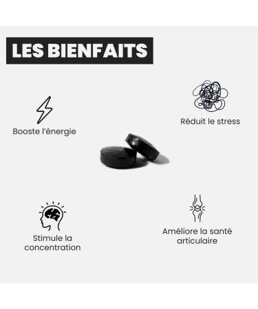 Shilajit Primal 100% Pur de l Alta en comprim s 79% d Acide Fulvique 85+ Min raux Naturels nergie Vitalit & quilibre G n ral Compl ment Alimentaire Homme & Femme - Buy Online on GoSupps.com