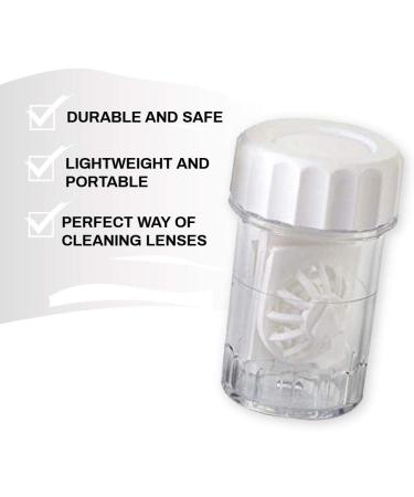 Sports Vision Contact Lens Case - 10 Pack Barrel CE Marked & FDA Approved - Ideal for Travel & Storage - Buy Online on GoSupps.com