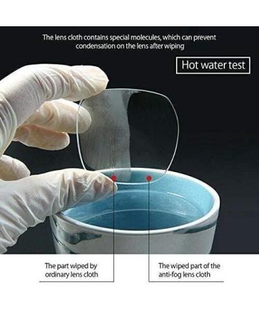 Anti-Fog Microfiber Glasses Cleaner Cloth - Perfect for Glasses Camera & Screens | 15x15 cm - Buy Online on GoSupps.com