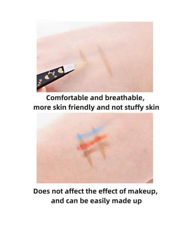 100Pcs Single-Sided Pearl Grid Eyelid Tape - Natural & Invisible Olive Shape for Effortless Makeup | Breathable & Long-Lasting - Shop Now - Buy Online on GoSupps.com