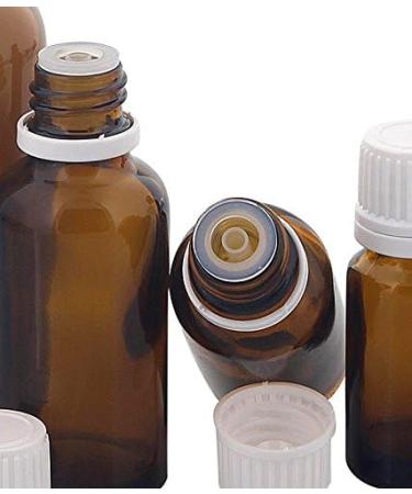 Kosmetex 50ml Braunglas Flasche mit Tropfer DIN 18 Gewinde - Tropfflasche f r Pr parate und Tropfen - Versand International - Buy Online on GoSupps.com