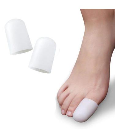 Mofun Digital Toe Caps x2 | Gel Toe Protection | Conditions & Softens | Protects Against Pressure & Friction (Large/X Large) Large / X Large