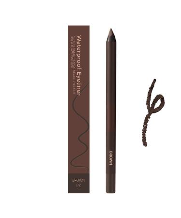 Occasionalous Eyeliner Occasionals Eyeliner 24 Hr Waterproof Eyeliners Duo Sharpenable Eye Pencil No Smudging Fading Smooth and Easy to Color (Brown)