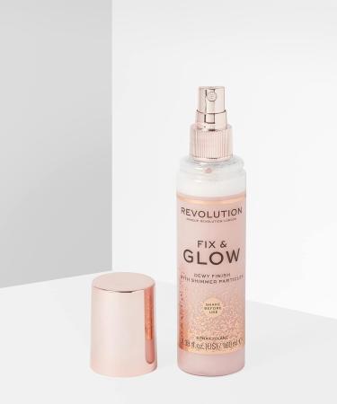 Fix & Glow Fixing Spray Illuminating & Hydrating Vegan & Cruelty-Free For Long-Lasting Makeup 100 ml - Buy Online on GoSupps.com
