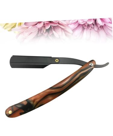 Beaupretty Metal Razor - Portable Black Blade Hand Razor for Men | Safe Manual Hair Removal Cutlery - Buy Online on GoSupps.com