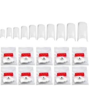 50 Pcs Pink Nail Clipper Manicure Tool Acrylic Gel False Nail Clipper Edge Cutter Tips Nail Professional White French False Nails - Buy Online on GoSupps.com