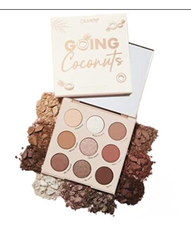 Colourpop ''Going Coconuts'' Shadow Palette - 9 Pan Eyeshadow Palette Full Size  No Box  0.03 Ounce - Buy Online on GoSupps.com
