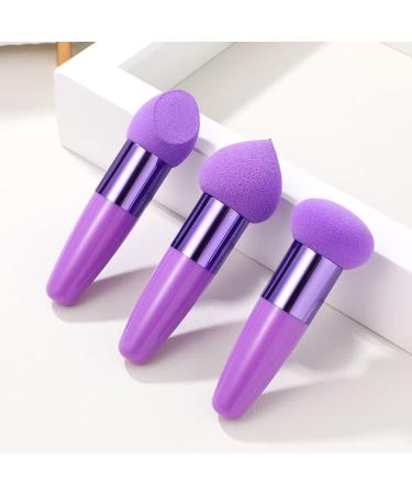 FRCOLOR 6pcs Makeup Sponges - Foundation Blending & Concealer Puffs for Women | Dual Use Dry & Wet | Assorted Colors - Buy Online on GoSupps.com