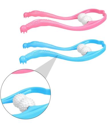 Magiclulu 4-Piece Portable Massage Device Set Neck Shoulder & Hand Massager | Multifunctional Home Massage Tools - Buy Online on GoSupps.com