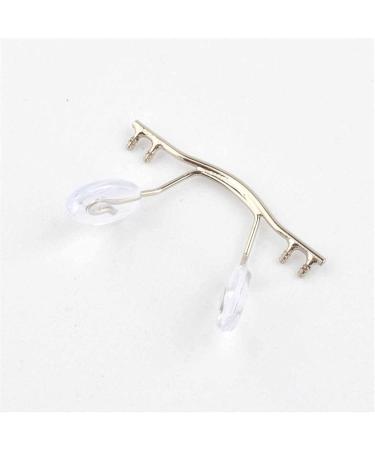 SBTRKT 10pcs Frameless Eyeglass Frame Replacement - Gold Stainless Steel Mesh with Nose Mat | International Shipping Available - Buy Online on GoSupps.com
