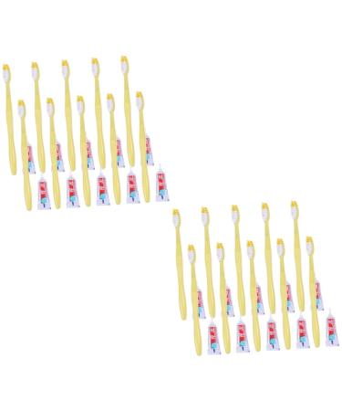 20 Pcs Toothbrush Dedicated Toiletries Travel 1 piece (1 pack) As Pictured x 2pcs
