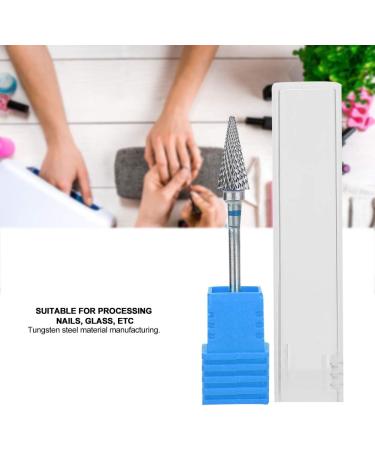 Tungsten Steel Nail Drill Bit for Manicure & Pedicure - Blue | Nail Polishing Accessory for Home & Salon Use - Buy Online on GoSupps.com