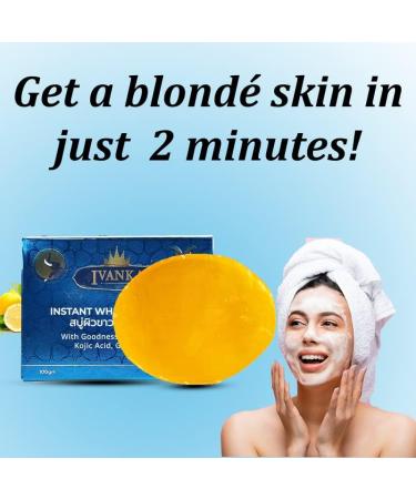  MACARIA Ivanka Instant Whitening Soap Full Body Whitening Soap Permanent For Men - Buy Online on GoSupps.com