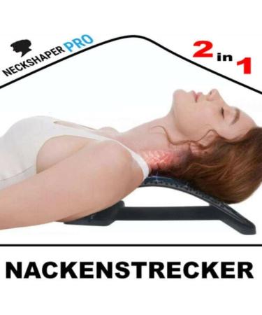 Neckshaper Pro - Ergonomic Neck & Back Stretch Device | International Shipping & Spine Massage Solution - Buy Online on GoSupps.com
