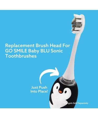 GO SMILE Baby BLU Nylon Tooth Brush Head for Kids - Promotes Healthy Gum & Tooth Cleaning Habits - Buy Online on GoSupps.com