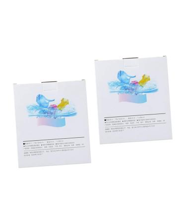Sosoport 48 Pcs Paper for Clothes Wipeoff Eraced Washing Color Catcher Spot Cleaner Dye Home Laundry Papers Color Paper Stain Remover Clothes Grabber Stain Wash and Care Confetti As Shownx2pcs mediumx2pcs