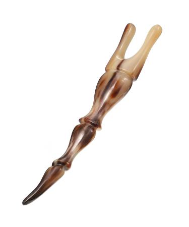 Lurrose 2 STK TENTICS MASSATE TRIGGERPUNK GUASHA plate Face scratch Tool For the cockroach of the facial skin multitools spa-scratch consumption of course scratchstock khaki x 2 pieces 15x3cmx2pcs