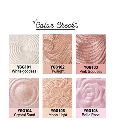 J.Cat Beauty You Glow Girl Baked Highlighter - White Goddess 0.30 oz (YGG101) - Buy Online on GoSupps.com