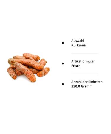Buy Fresh Organic Turmeric - Curcuma 250g | Premium Quality International Shipping - Buy Online on GoSupps.com
