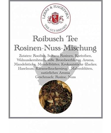 Lerbs & Hagedorn Rooibos Tea Raisin-Nuts Tea Blend 2 kg