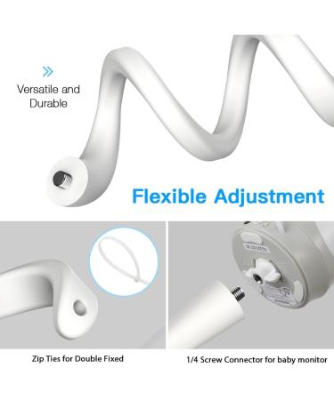Holaca Baby Monitor Holder for HelloBaby HB40 HB65 BL9052-2 & More | Universal 1/4 Screw Compatibility - Buy Online on GoSupps.com