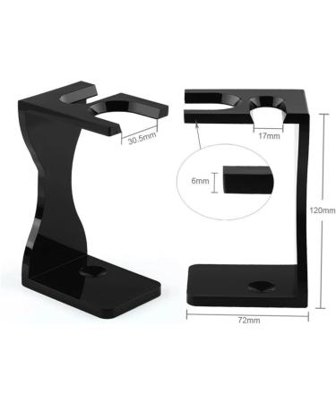 Beavorty Razor Holder Set - 4 Stainless Steel Foam Shell Stands for Safety Razors | Perfect Gift for Shaving Enthusiasts | Multi-Color Household Accessories - Buy Online on GoSupps.com