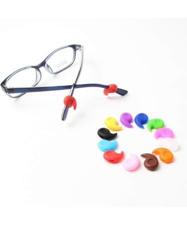 Buy Healifty 12 Pairs Silicone Glasses Ear Hooks - Adjustable Slipproof Covers for Schnapps Glasses - International Shipping Available - Buy Online on GoSupps.com