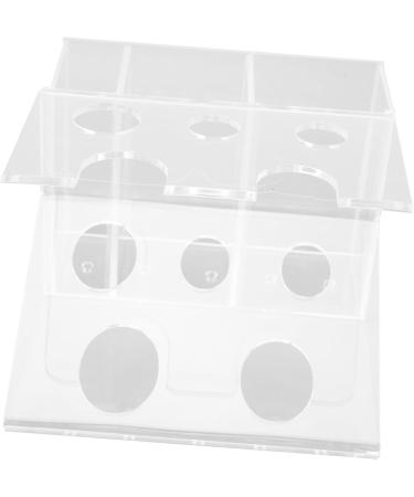 Hushui Acrylic Razor Organizer Stand | Stylish Bathroom Storage Holder for Razor Accessories - Buy Online on GoSupps.com