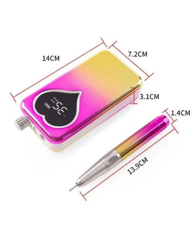 High Speed Electric Nail Drill 35000rpm | Portable Manicure & Pedicure Tool - Buy Online on GoSupps.com