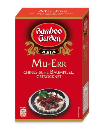 Buy Dried Mu-Anr Chinese Tree Mushrooms - Bamboo Garden 25g Pack | Premium Quality for Cooking - Buy Online on GoSupps.com