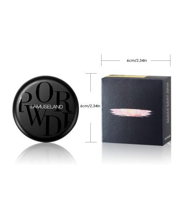 LAMUSELAND Loose Setting Powder - Oil Control & Brightening Face Makeup for Women & Girls - Whitening Highlighting Powder (01 - Buy Online on GoSupps.com