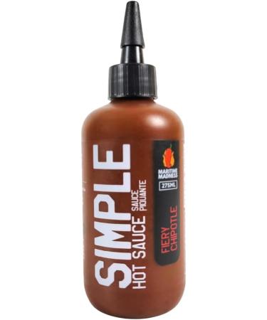 Simple Hot Sauce Box Maritime Madness 4 x 275ml Squeeze Bottles Vegan Gluten Free Dairy Free Soy Free Low Sodium Keto-friendly Made in Canada - Buy Online on GoSupps.com
