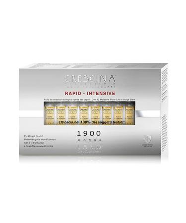 LABO Crescina Transdermic RAPID-INTENSIVE Follicolari Islands 1900 Women 20 ampoules treatment against hair loss