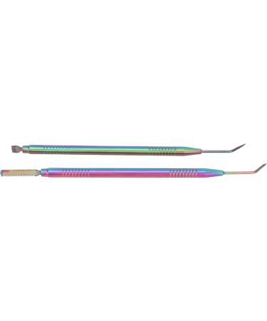 2 Pack Stainless Steel Eyelash Separator Tools - Double-Headed Lash Separation Rod with Comb for Perfect Eyelashes - Buy Online on GoSupps.com
