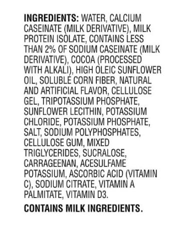 Muscle Milk Protein Shake - Zero Sugar 25g Protein Vitamins A C & D 5g Fiber - 11 Fl Oz Pack of 6 - Energizing Snack - International Shipping Available - Buy Online on GoSupps.com