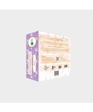 Handmade Lilac Castile Soap 5 oz - Pure Essential Oil Floral Fragrance Perfect Gift for Weddings & Anniversaries - Made in USA - Buy Online on GoSupps.com