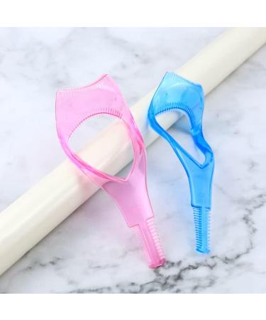 2PCS Plastic Makeup Eyelash Tool - 3in1 Mascara Applicator & Eyelash Comb for Women - Perfect Eye Makeup Aid - Buy Online on GoSupps.com