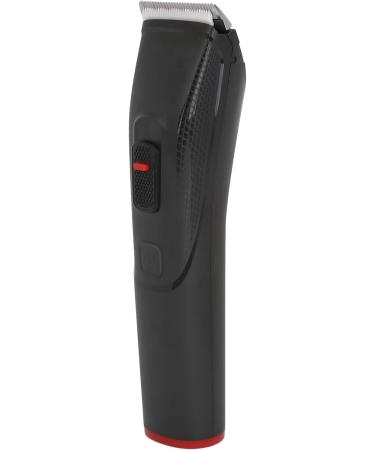 Electric Hair Trimmer with 1500mAh Lithium Battery 2 Guide Combs Ergonomic Design for Accurate Trimming Daily Use (Black) - Buy Online on GoSupps.com
