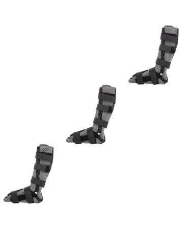 Healifty 3pcs Calf Ultra-ankle Strap Ankle Foot Stabilizer Basketball Ankle Brace Foot Splint Fracture Ankle Support Socks Walking Brace for Foot Miss Foot Support Aluminum Sports