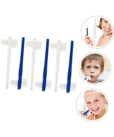 BUIFULSIC 6ST Double-headed Toothbrush for Adults - Travel-Friendly Prosthetic Double-Sided Brush in Color-Sorted Options - Ideal for Dentures - 1-Pack - Buy Online on GoSupps.com