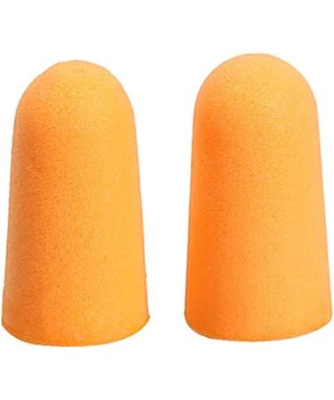 10 Pairs Soft Orange Foam Ear Plugs | Tapered Noise Reduction for Travel & Sleep | Ideal for Noise Prevention - Buy Online on GoSupps.com